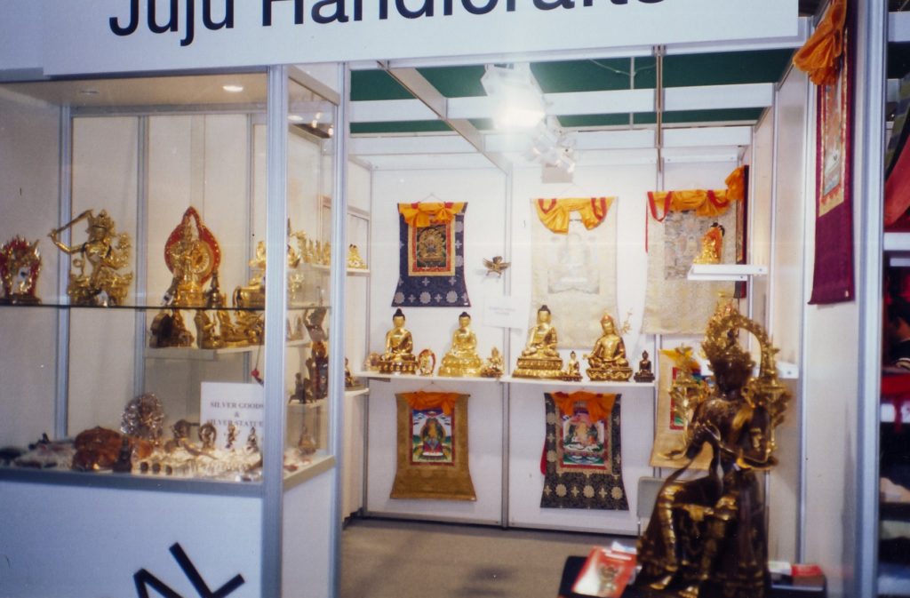 Showcase, Statue, Handicraft, Thangka